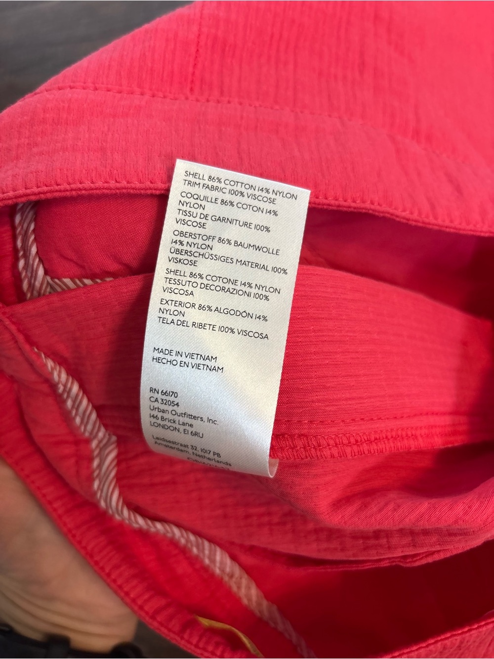 Maeve by Anthropologie Harlow Red Textured Shorts size 10 NWT - Picture 7 of 7
